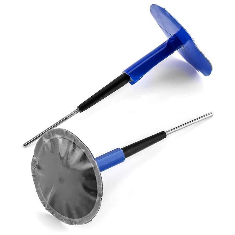 Tire Repair Patch Plug, 1 7/16Inch X 3/16Inch Dipped Stem, Pack Of 24