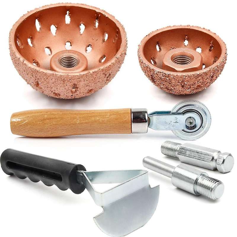 Tire Repair Tire Buffing Wheels 42/55mm Tungsten Steel Buffing with Tire Scraping Cutter