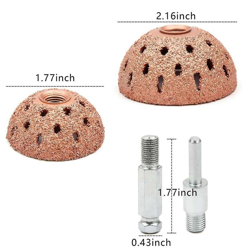 Tire Repair Tire Buffing Wheels 42/55mm Tungsten Steel Buffing with Tire Scraping Cutter
