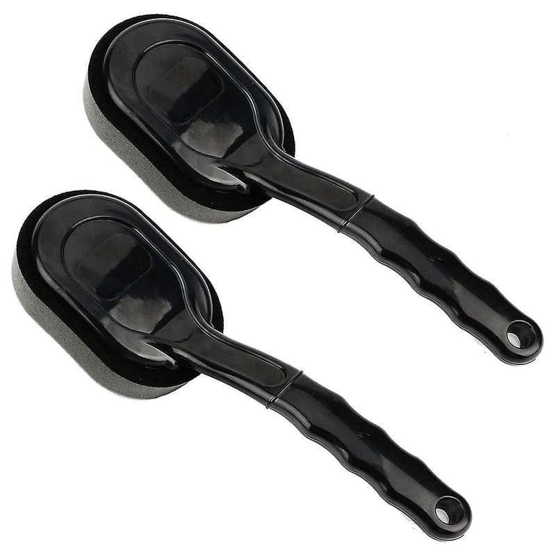 Tire Shine Applicator, Tire Dressing Applicator Pad, Tire Sponge Applicator Curved Tire Detail Spong