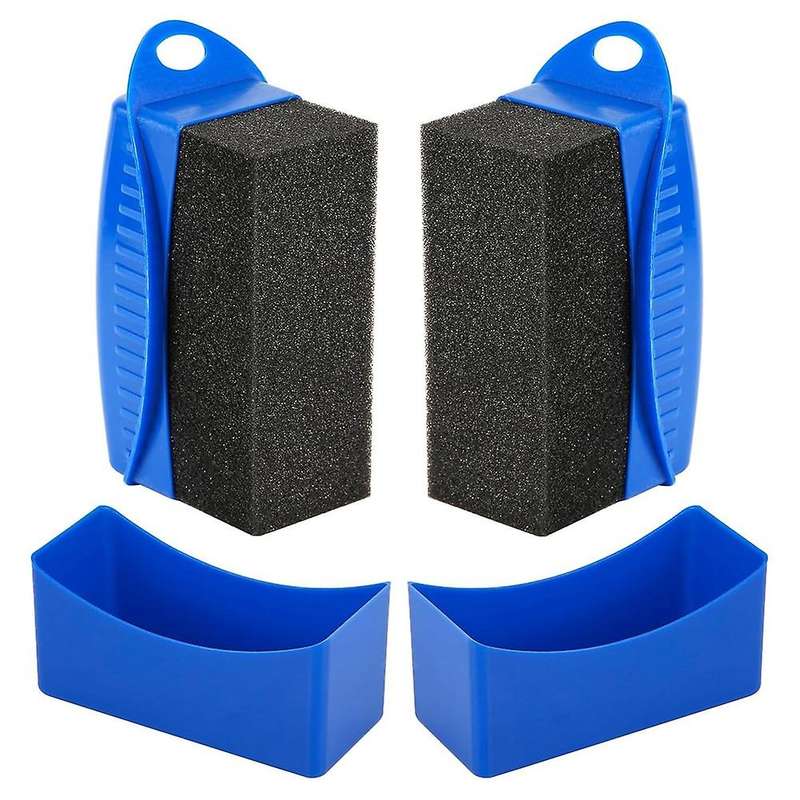 Tire Shine Applicator, Tire Dressing Applicator Pad, Tire Sponge Applicator Curved Tire Detail Spong