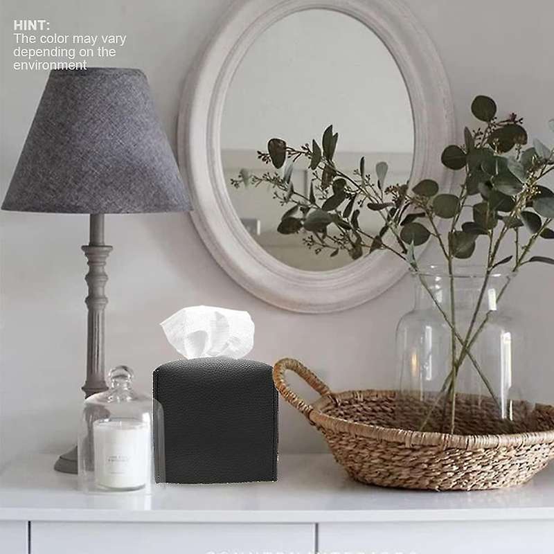 Tissue Box Cover, Modern Square Tissue Box Holder Fashion Tissue Box Decorative Holder for Bedrooms,