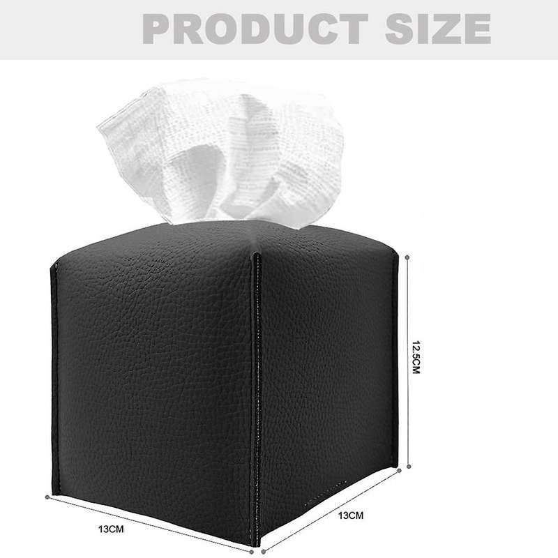 Tissue Box Cover, Modern Square Tissue Box Holder Fashion Tissue Box Decorative Holder for Bedrooms,