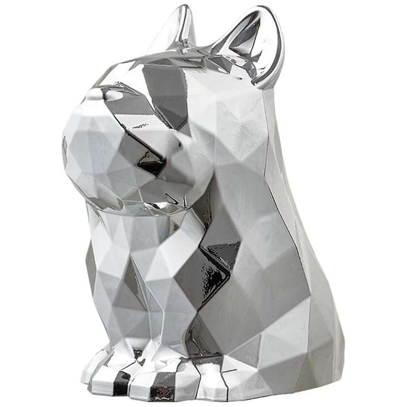 Tissue Box Cover French Bulldog Shaped Facial Tissue Dispenser Paper Cover for Bathroom Living Room