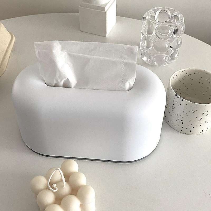 Tissue Box Square Home Tissue Container Car Napkins Holder Case Home Organizer Kitchen Holder Simple