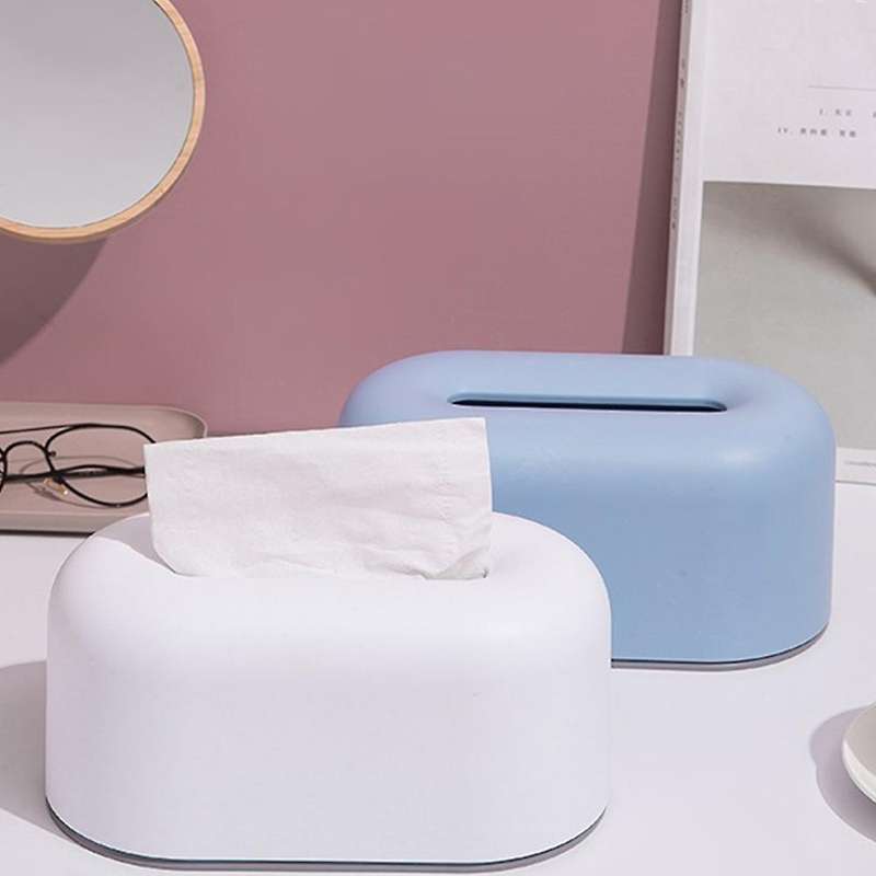 Tissue Box Square Home Tissue Container Car Napkins Holder Case Home Organizer Kitchen Holder Simple
