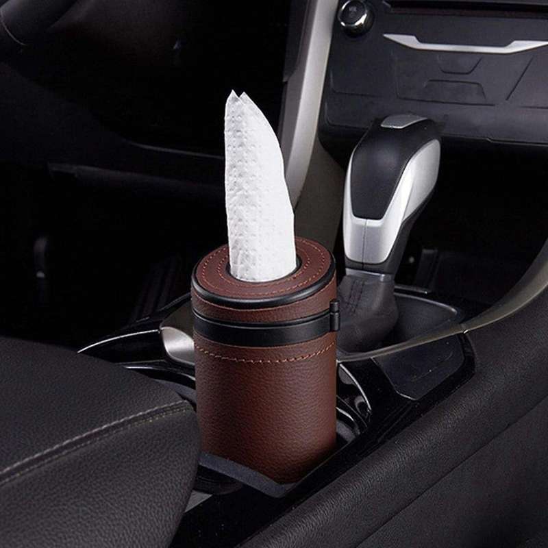 Tissue Box General Auto Round Paper Tube Safety Broken Window Tissue Cup Interior Decoration Car Hom
