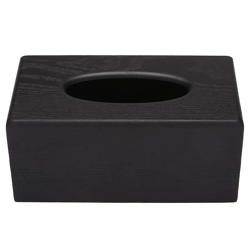 Tissue Box Wood Rectangular Tissue Box Natural Wood Tissue Box for Living Room Bedroom Kitchen