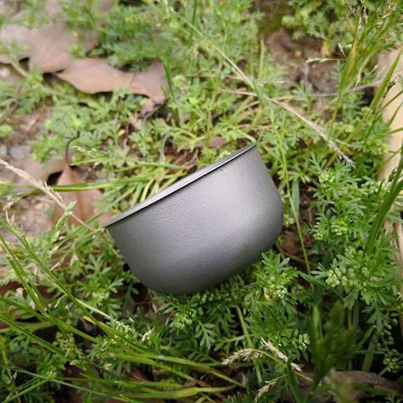 Titanium Cup Mug Outdoor Camping Travel Picnic Wine Tea Coffee Alcohol Whiskey Drinkware