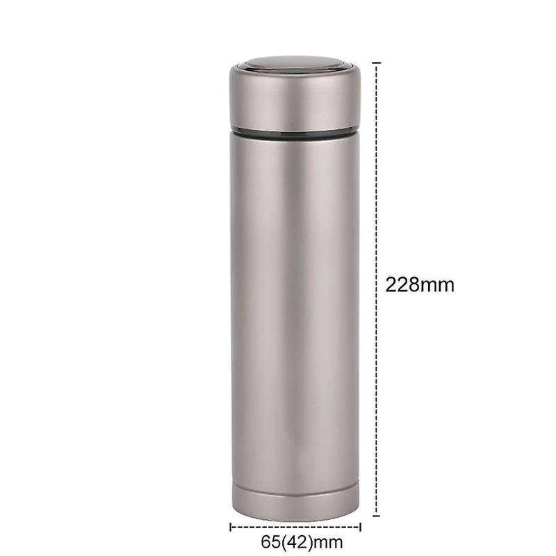 Titanium Water Cup Outdoor Travel Hand Cup 450Ml Double Insulation with Tea Filter Cup Business Cup