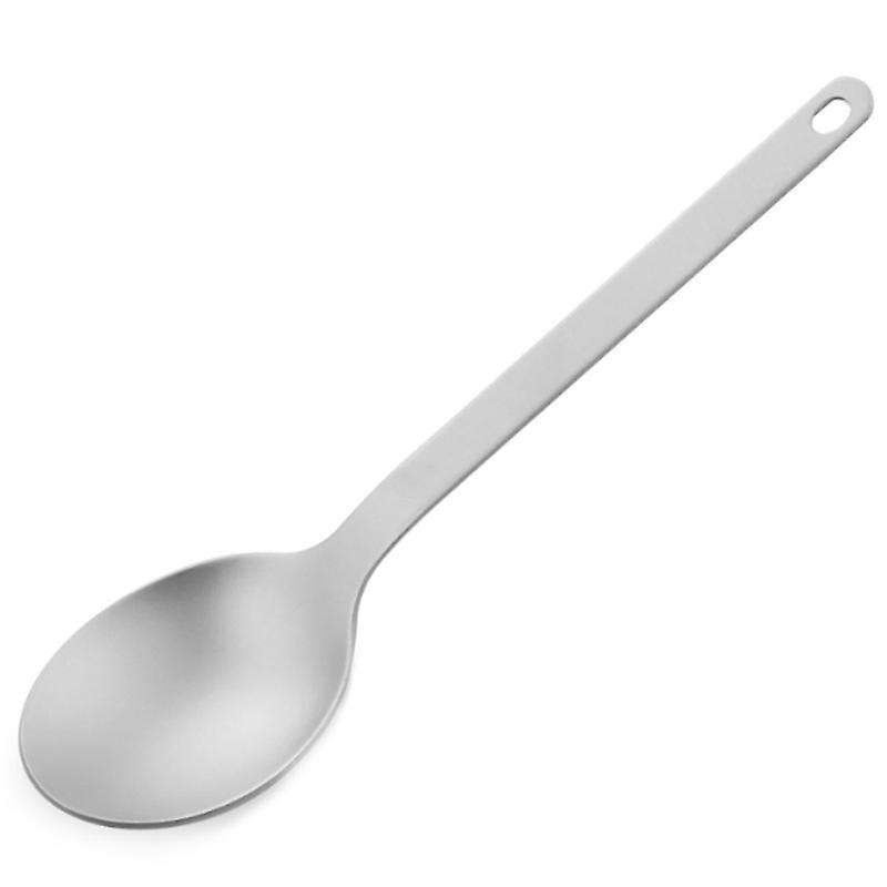 Titanium Spoon Outdoor Picnic and Household Dual-Use Tableware Ultralight Tableware