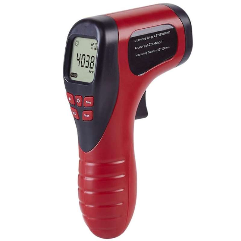 TL-900 Tachometer Digital Tachometer Non-Contact Measuring Range:2.5-99999RPM LCD Motor Wheel Lathe