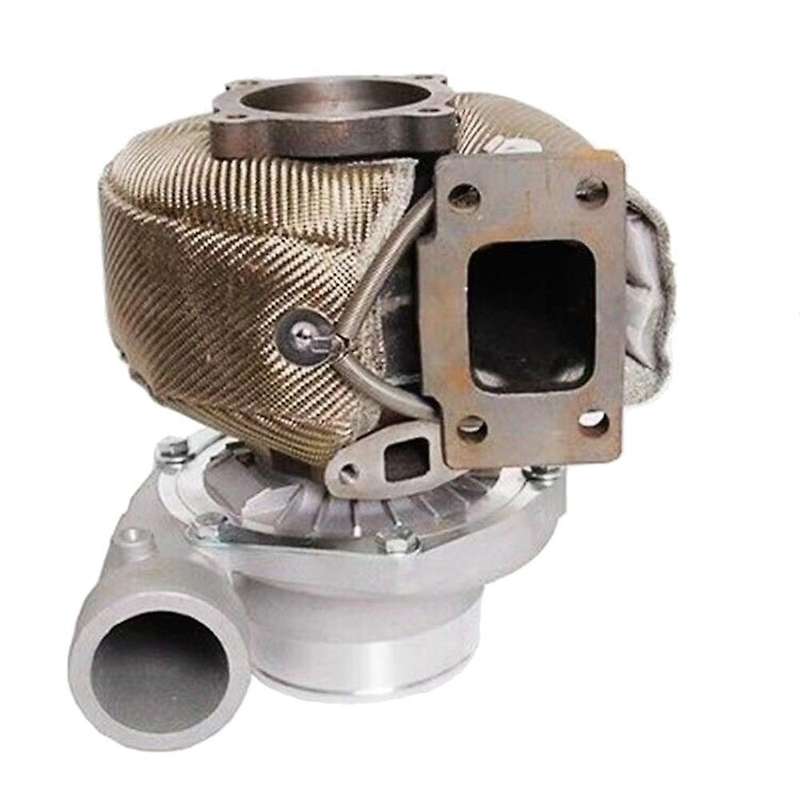 Titaniums Turbos Blanket Cover for Turbocharger Heat Shield Cover with Fastener Springs for T3 T25 T