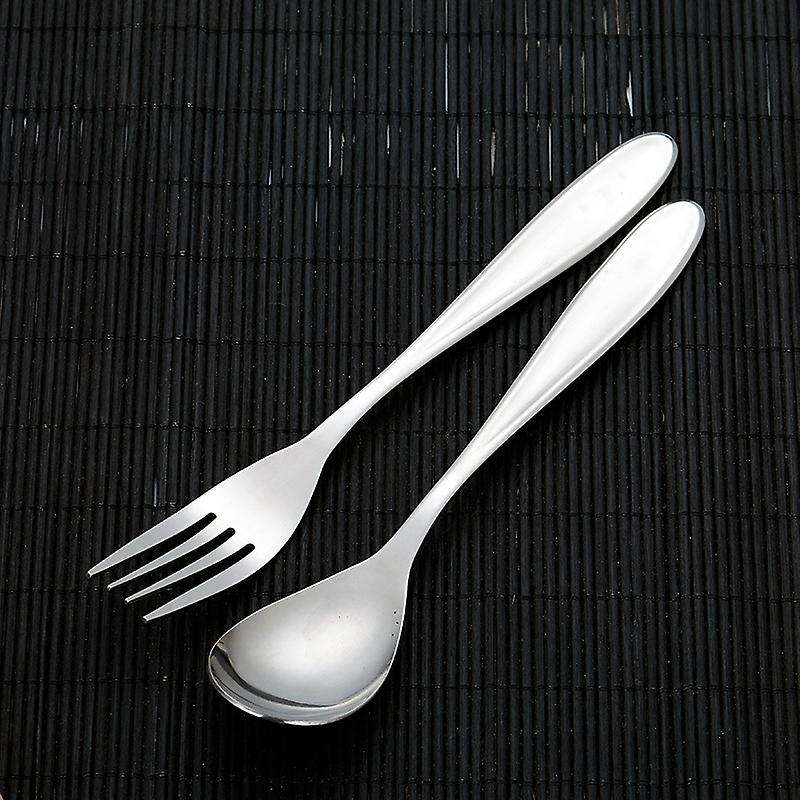 Titanium Spoon Fork Cutlery Set Dinner Fork Spoon Home Outdoor Tableware Camping Hiking Picnic
