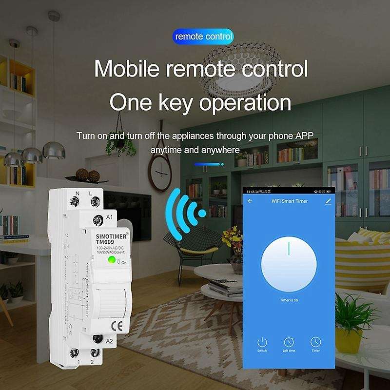 TM609 Timer Intelligent Microcomputer Programmable Electronic Timing Switch Relay Controller