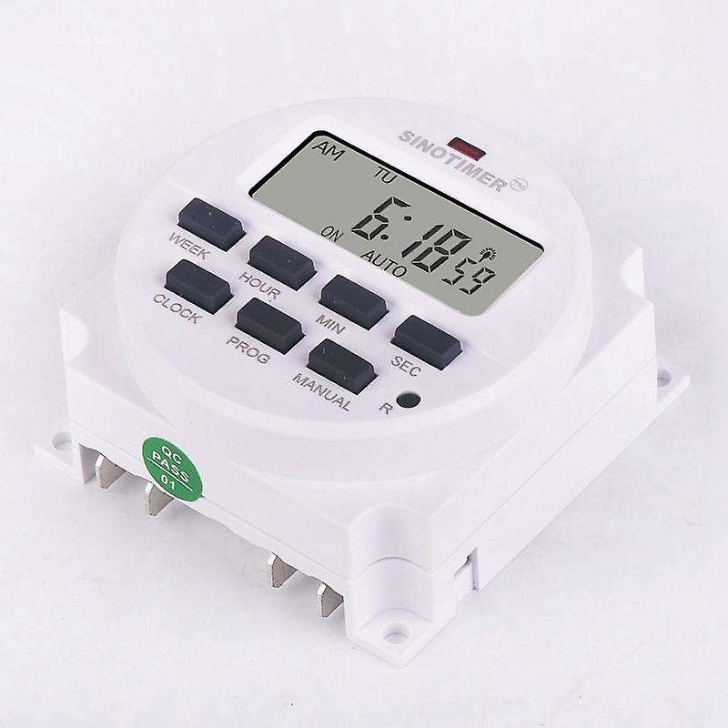 Tm618sh-1 1 Second Weekly Programmable Digital Timer Automatically Turn On Off Microcomputer Time