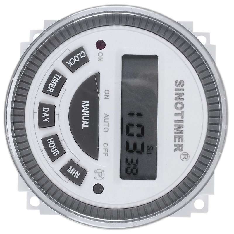 Tm-619H-2 230Vac Weekly Programmable Digital Timer Lighting Switch Output 220V Voltage with Dustproo