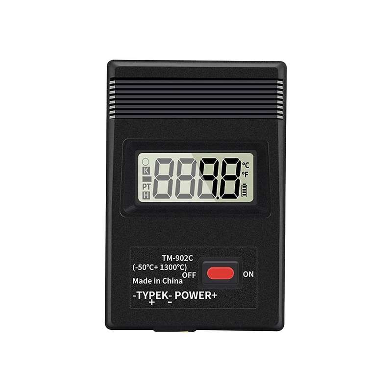 TM-902C K Type Digital LCD Temperature Detector -50 to 1300 Thermometer Industrial Thermodetector Me