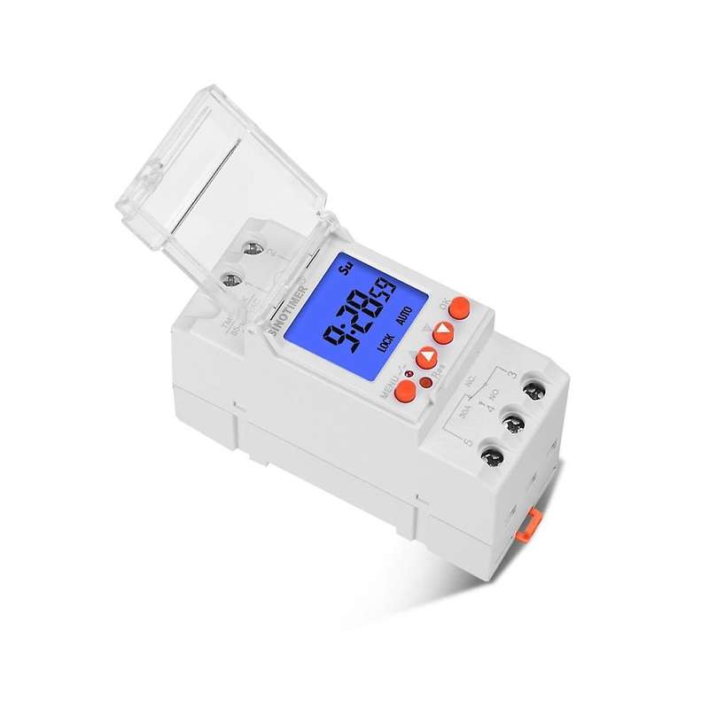 Tm928sbkl Second Control Screen Display Replaceable Battery Rail Timer Switch Backlight-85-265v 30
