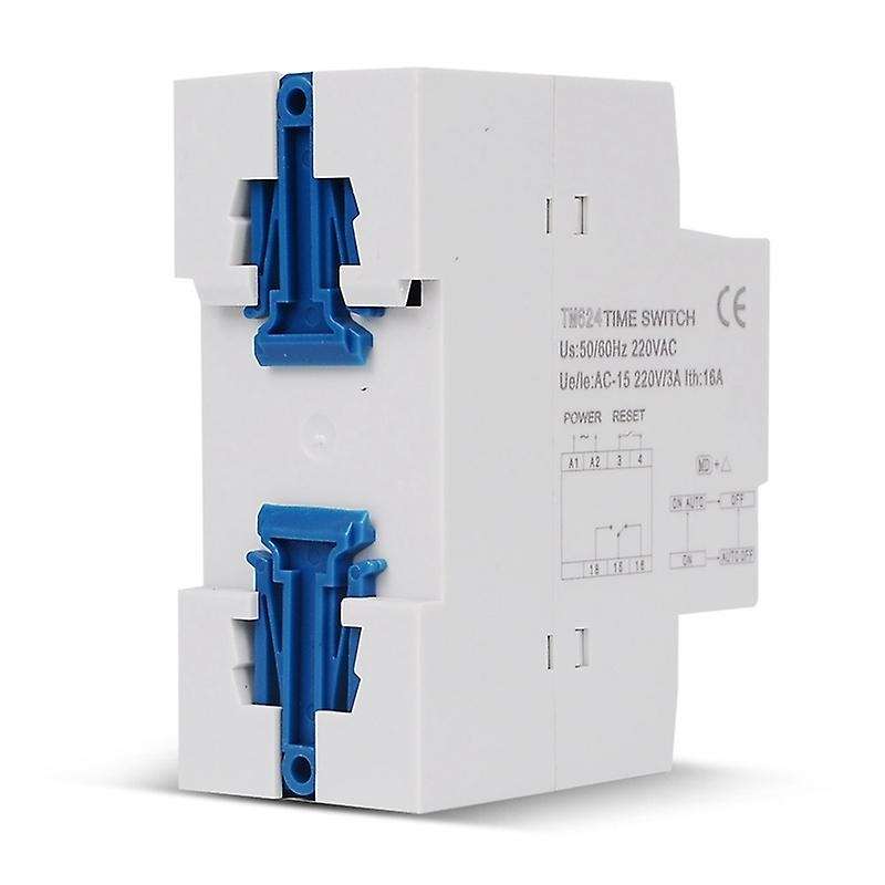 Tm624 Digital Timer Switch 40-group Time-controlled Ringer Din Rail Mount 220v Timer Relay