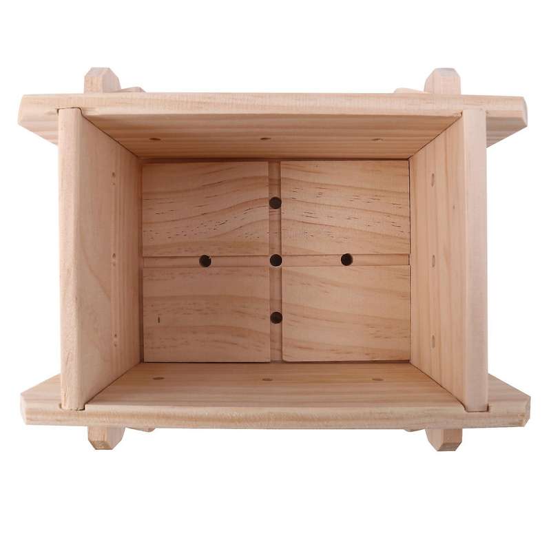 Tofu Mold Tool,Removable Wooden Press Box,Compatible DIY Tofu Mold