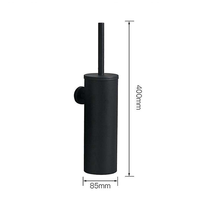 Toilet Brush Holder Set with Bar Wall Mount Bathroom Accessories Cleaning Brush Hanger 304 Stainless