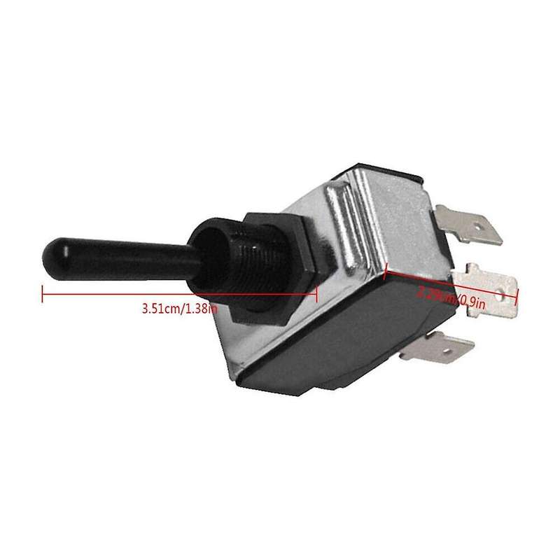 Toggle Switch Fits for Multiple Peterbilt Light Switch Models Durable Black 16-06657