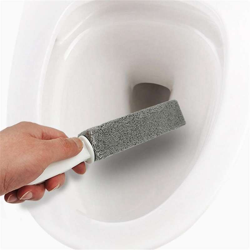 Toilet Brush, Pumice Toilet Cleaning Brush Toilet Bowl Stains Yellow Dirt Pumice Stone Brush, Bathro