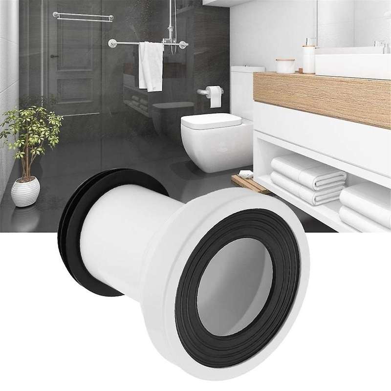 Toilet Connection Adapter Drainer Drain Pipe Toilet Accessories Bathroom Tool for Home Livingroom Ou