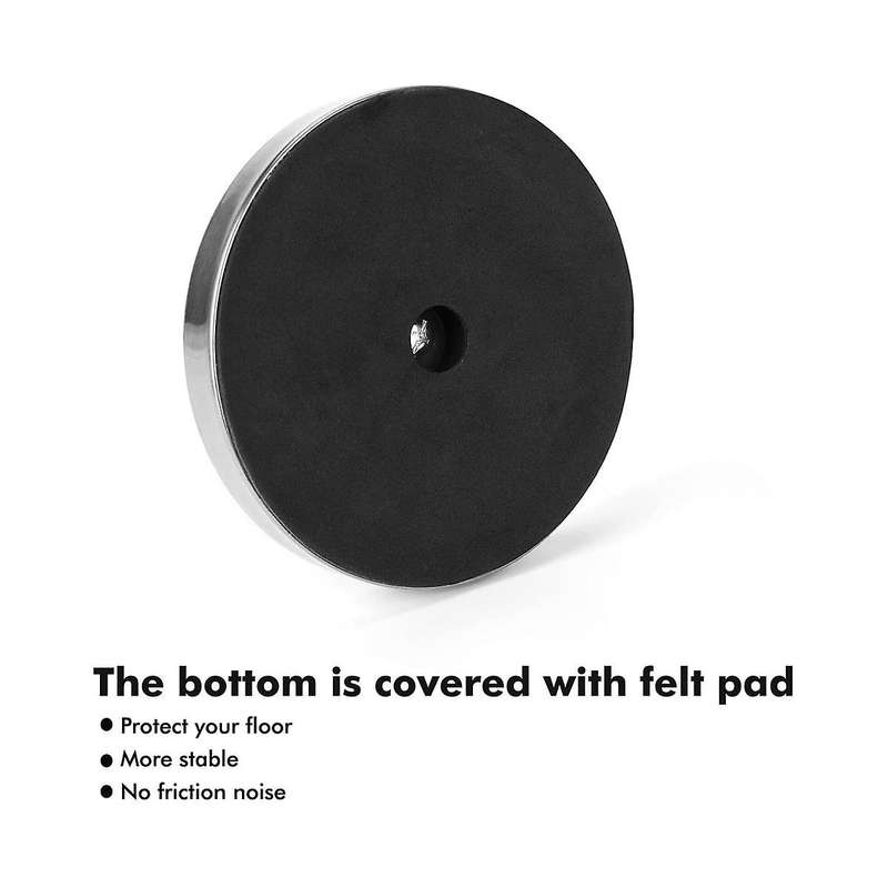 Toilet Paper Holder, Free Standing Toilet Paper Holder Stand with Reserve for 4 Spare , Sturdy Base