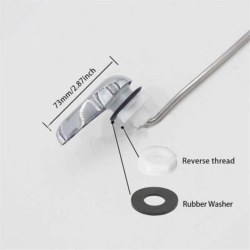 Toilet Positive Wrench, Alloy Head Toilet Tank Bathroom Toilet Flushing Accessories