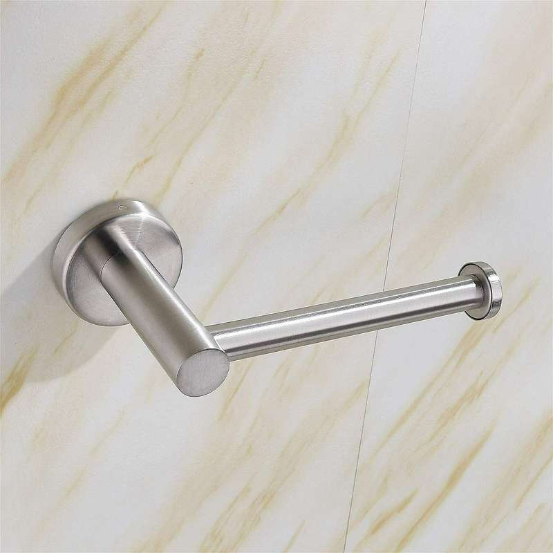 Toilet Tissue Paper Roll Holder Stainless Steel Wall Mount for Bathroom Kitchen