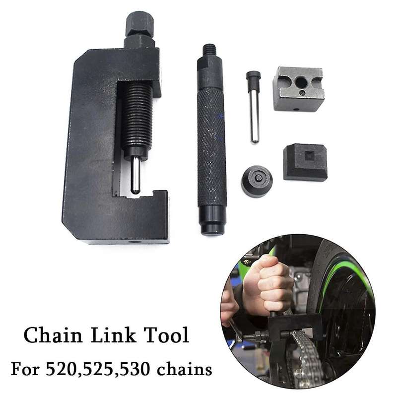 Tools Chain Riveter Punching Chain Link Installation 520/525/530/oil Seal Chain Disassembling Tool M
