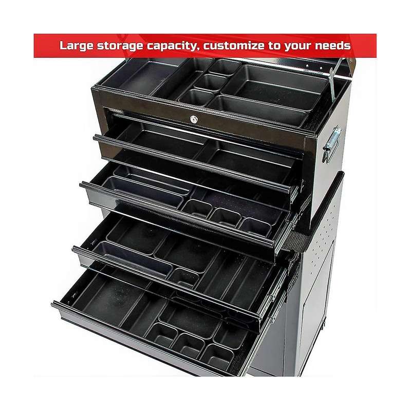 Tool Box Organizer and Storage Tray, Tool Box Drawer Organizer Bins, Toolbox Organizer Tray Divider