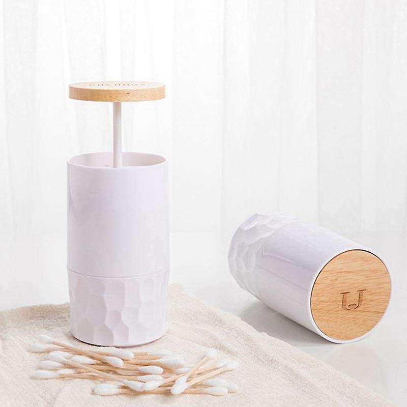 Toothpick Box Cotton Swabs Holder Living Room Table Accessories Bud Container Tooth Pick Automatic