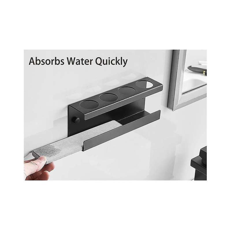 Toothbrush Holder,aluminum Alloy, Toothbrush Holder No Drilling for Electric Toothbrushes, Diatom B