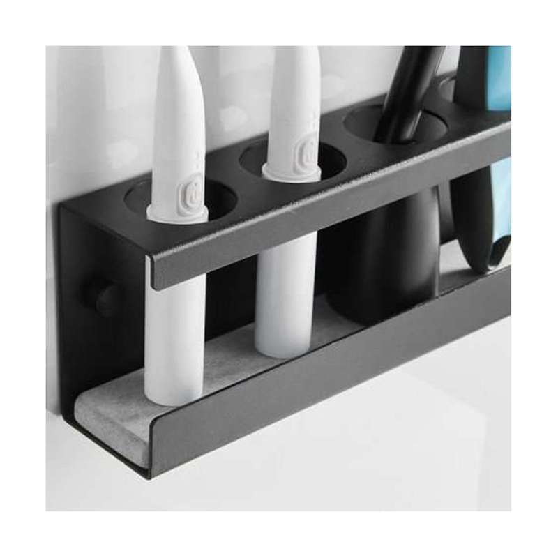 Toothbrush Holder,aluminum Alloy, Toothbrush Holder No Drilling for Electric Toothbrushes, Diatom B