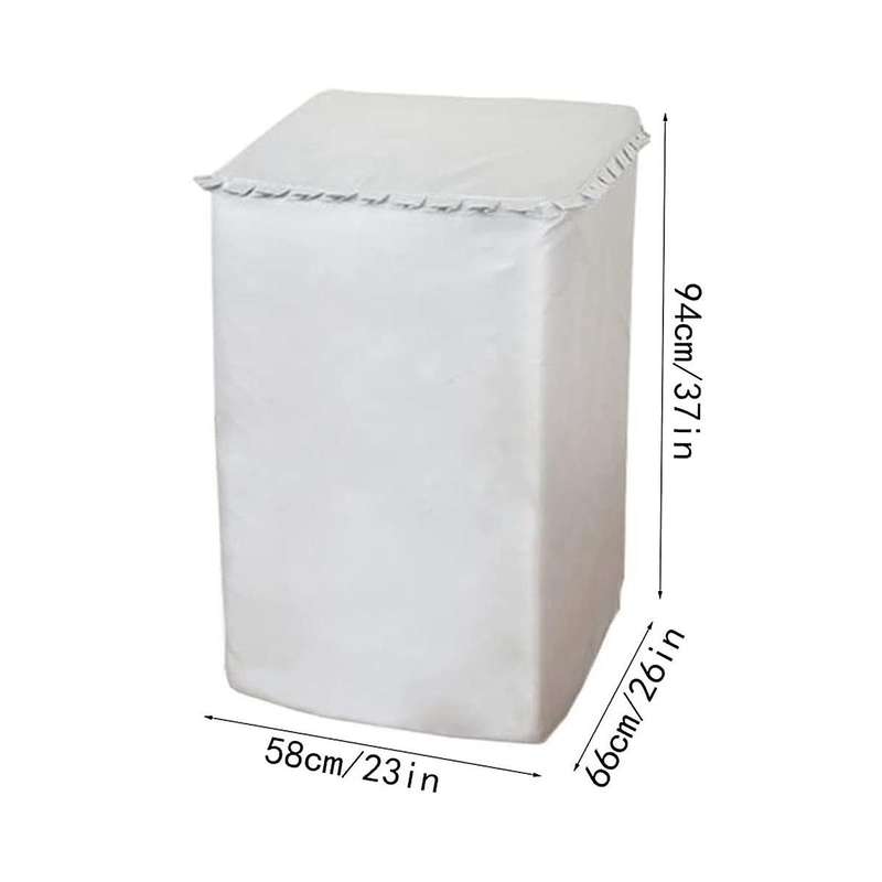 Top Load Washing Machine Dryer Cover Protector for Washer Dustproof Waterproof Uv Protection Washer