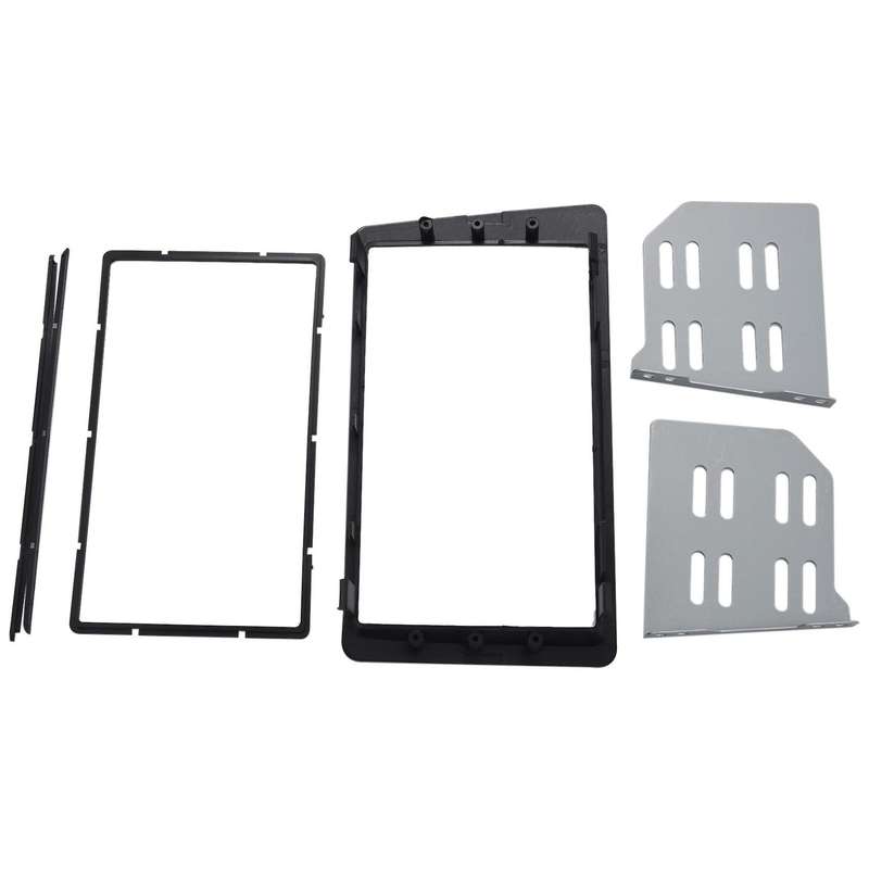 Top Double 2 Din Car Radio Fascia for 2001-2005 Honda Civic Lhd Dash Mount Dvd Frame Auto Stereo Ad
