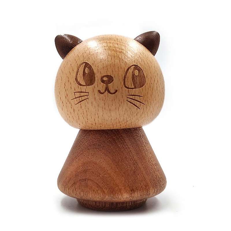 Toothpick Holder Mini Household Storage Container Walnut Beech Wood Craft Gift Solid Wood Toothpick