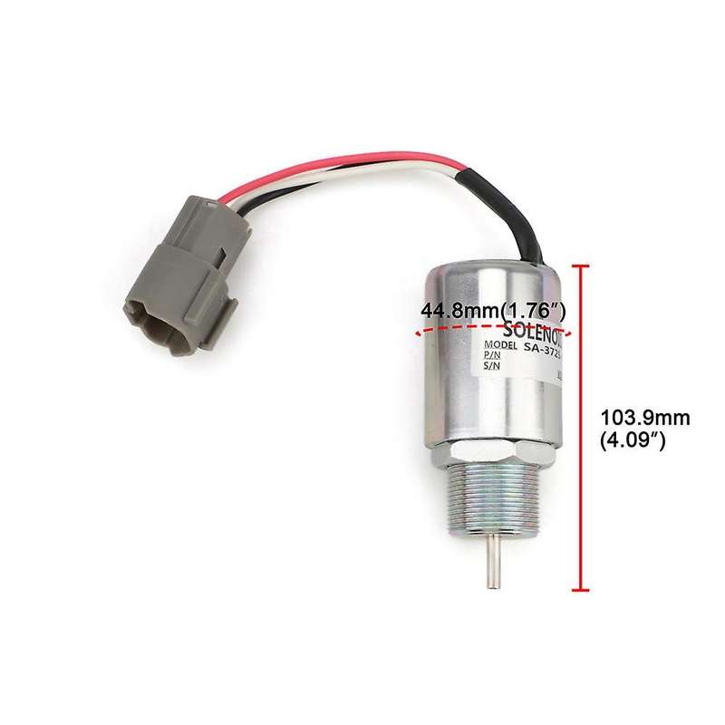 Toro Fuel Shut Off Solenoid SA-3725-12 for S3L2 EC15