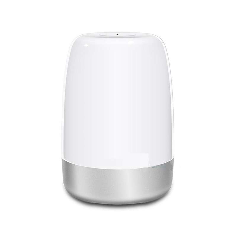 Touch Wake Up Night Light with Sunrise Simulation Alarm Clock, 2 Ways Dimmable Warm White Bedside La