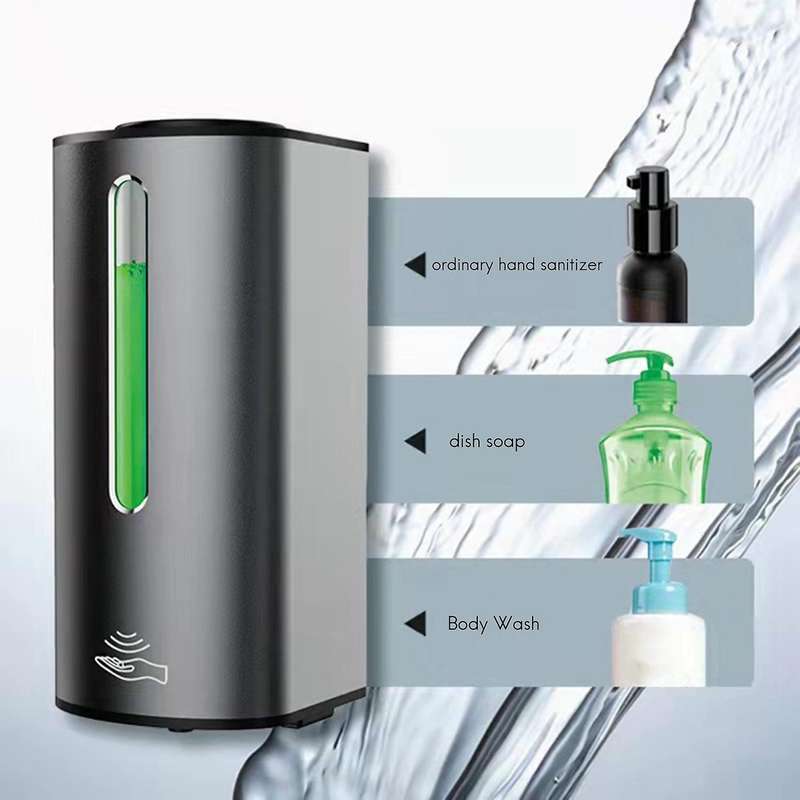 Touchless Automatic Induction Hand Washer Machine Household Soap Spray Dispenser for Hotel Kitchen B