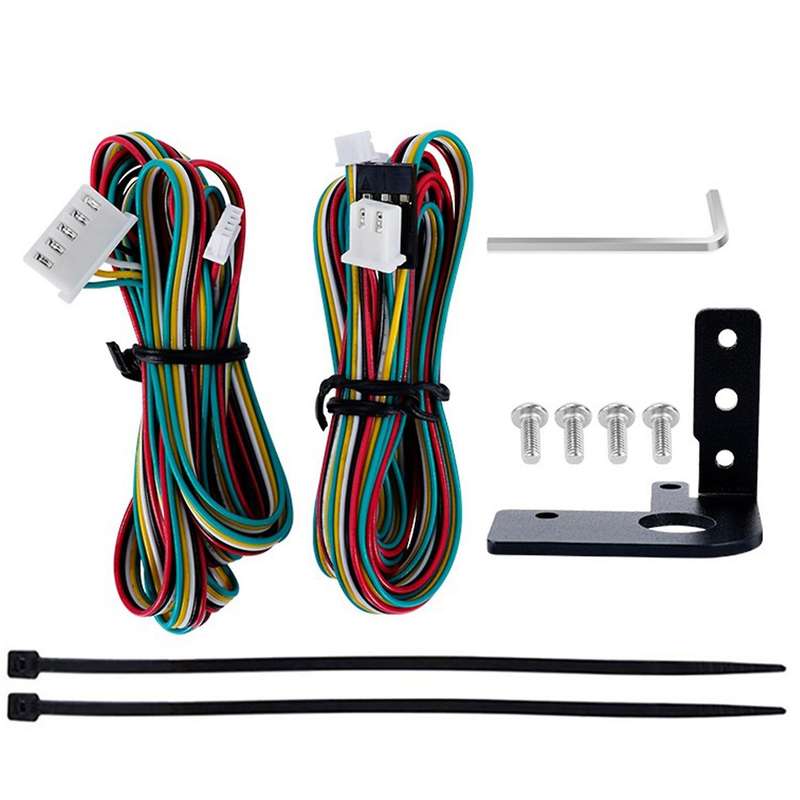 Touch Extension Cable and Bracket Mounting Bracket Fixing Parts for 3V2, 3 Pro, 5,CR-10