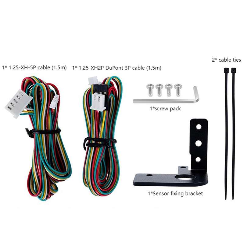 Touch Extension Cable and Bracket Mounting Bracket Fixing Parts for 3V2, 3 Pro, 5,CR-10