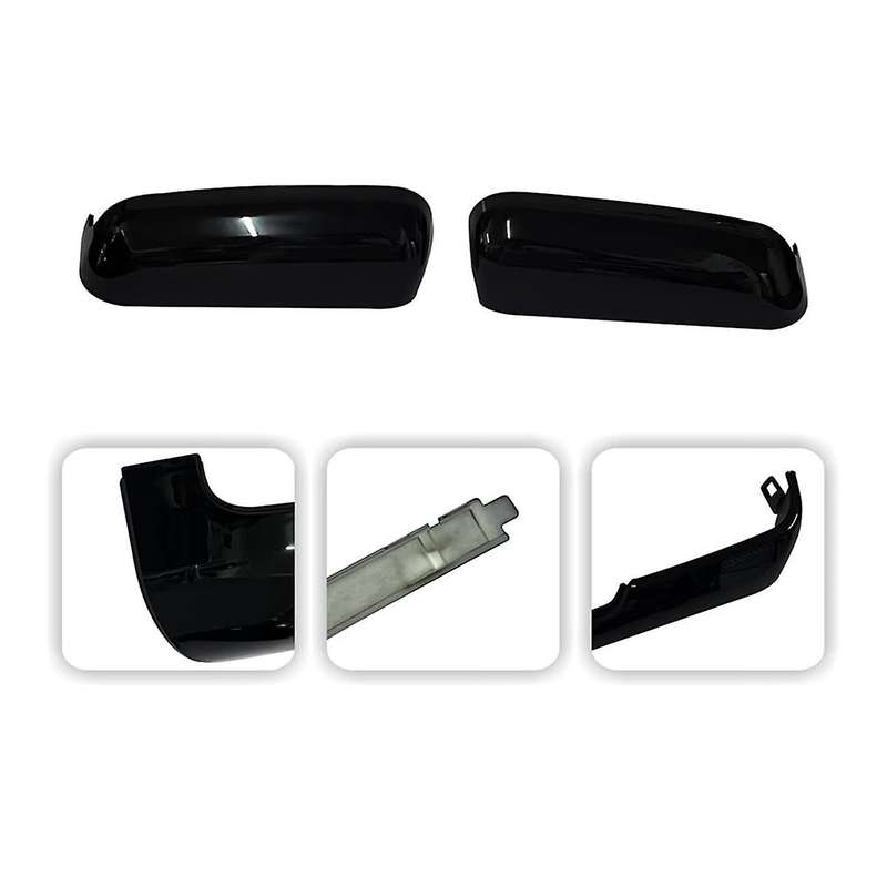 Tow Mirror Cover Caps for 2500HD 3500HD 2020-2024, 84468904 84468910, Door Mirror Cover