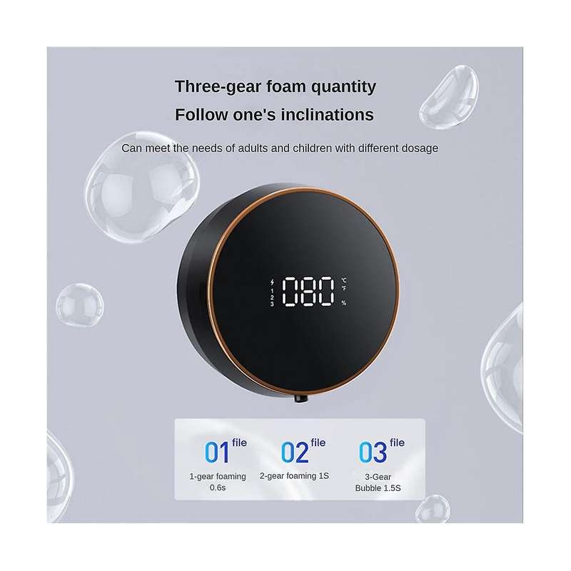 Touchless Wall-mounted Automatic Soap Dispenser Usb Liquid Foam Machine Infrared Sensor Electric Ha