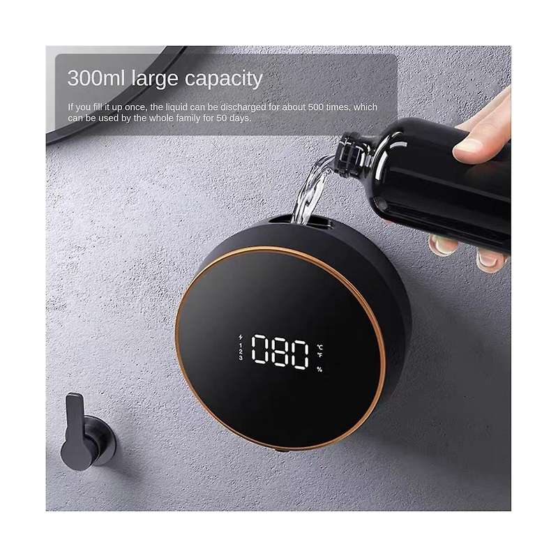 Touchless Wall-mounted Automatic Soap Dispenser Usb Liquid Foam Machine Infrared Sensor Electric Ha