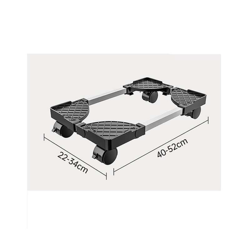 Tower Adjustable Mobile Stand 4 Rolling Casters Tower Adjustable Shelf Can Also Be Used As Computer