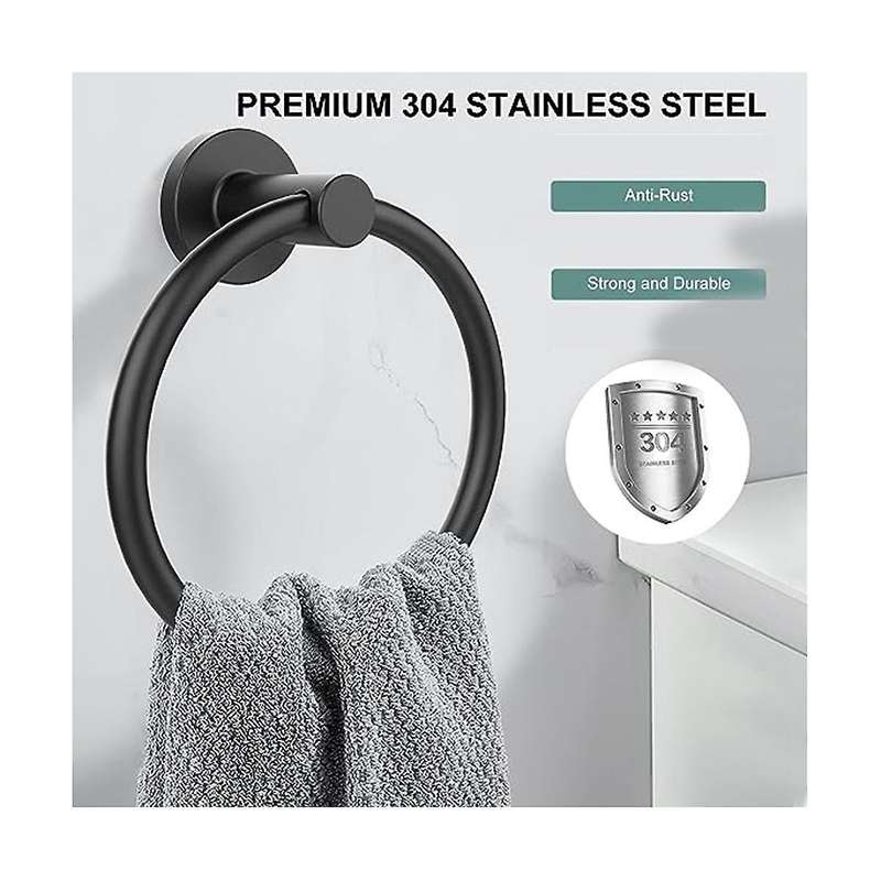 Towel Holder for Bathroom Towel Ring 304 Stainless Steel Hand Towel Holder Heavy Duty Towel Hanger f